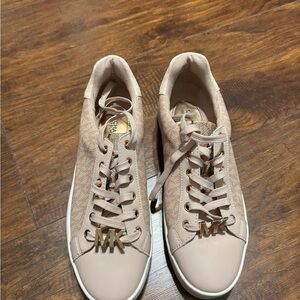 Michael Kors Women's rose gold tone Sneakers